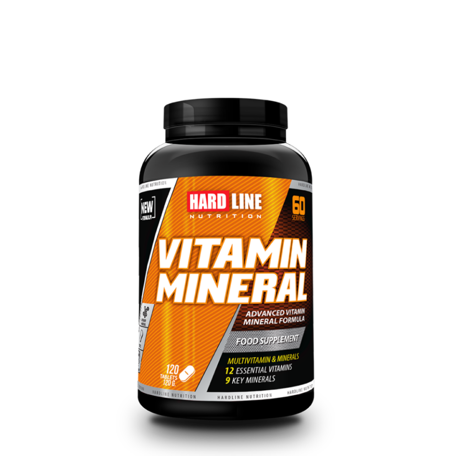 Hardline Vitamin Mineral 120 Tablet